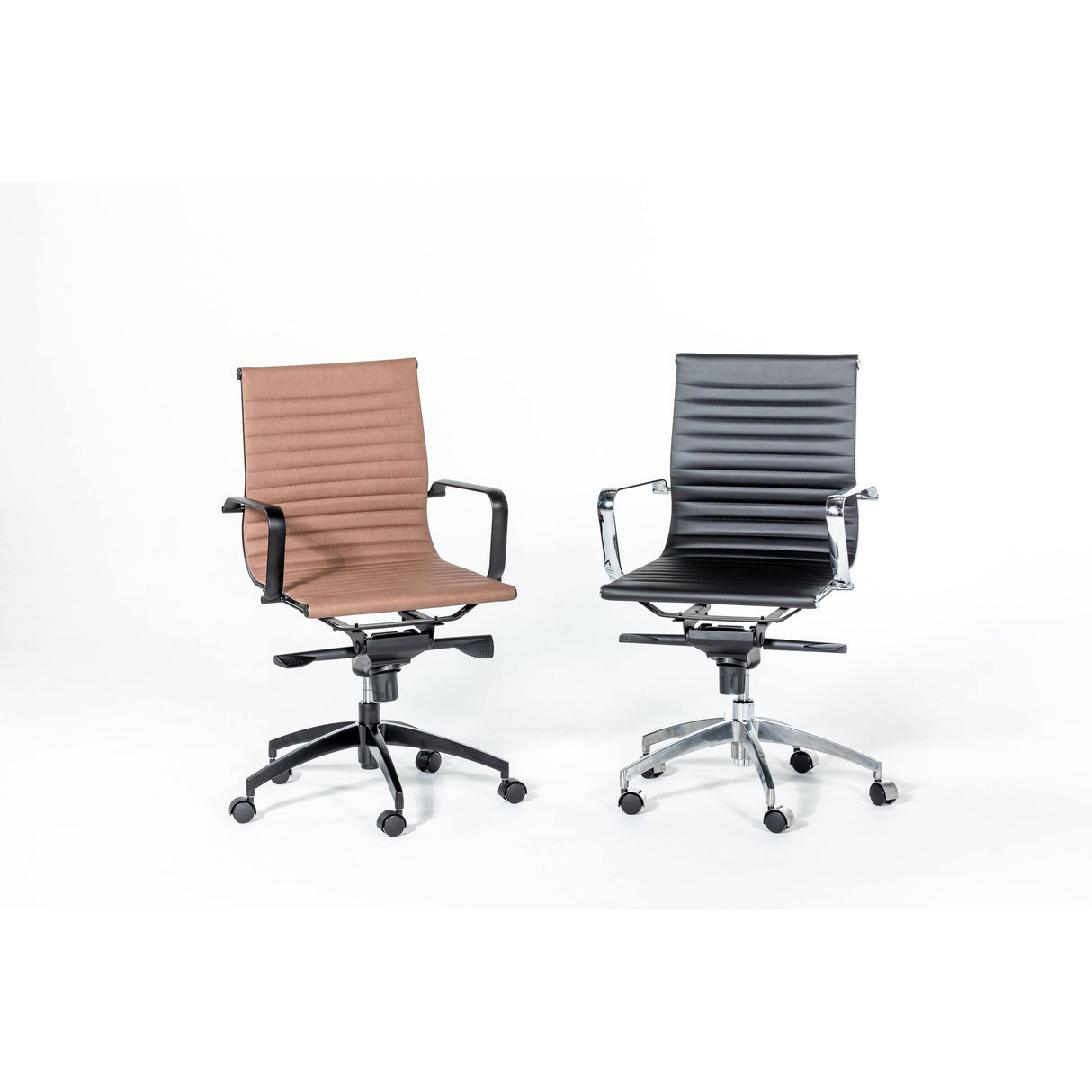 PU605M Medium Back Chair