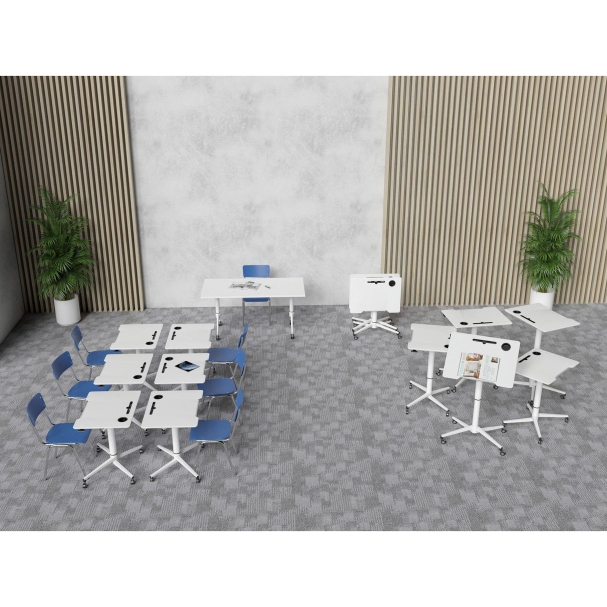 Marco Height Adjustable Teachers Station