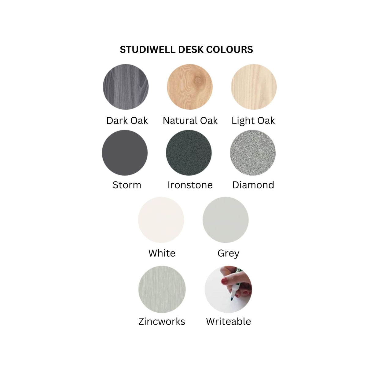 Studiwell Double Student Desk