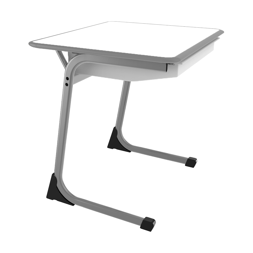 Sebel C Leg Square Desk with Performance Edge