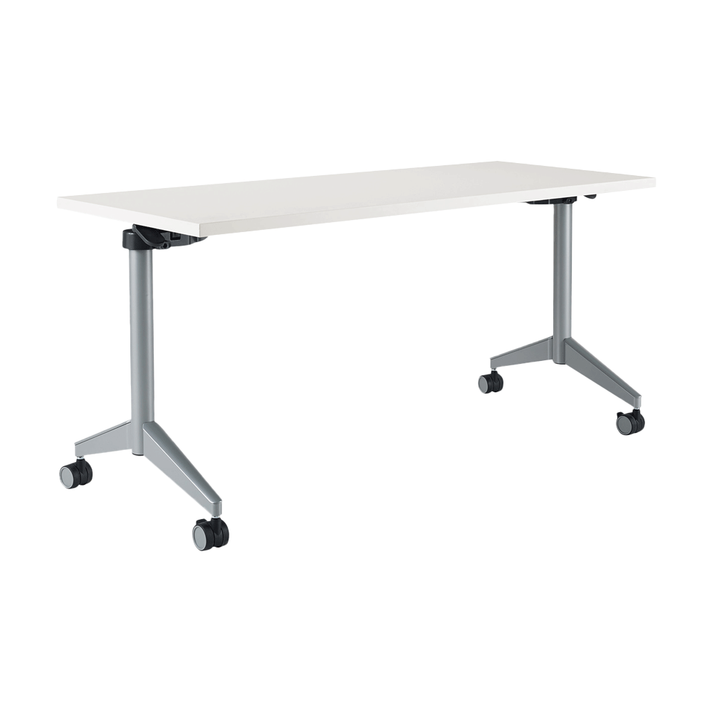 Sebel Pirouette Rectangle Flip Table - Rigid Edge