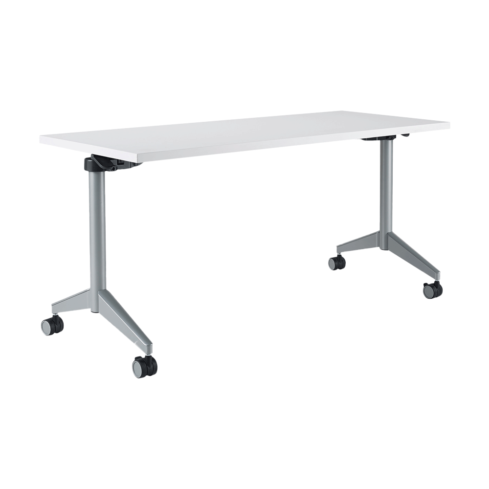 Sebel Pirouette Rectangle Flip Table - Rigid Edge