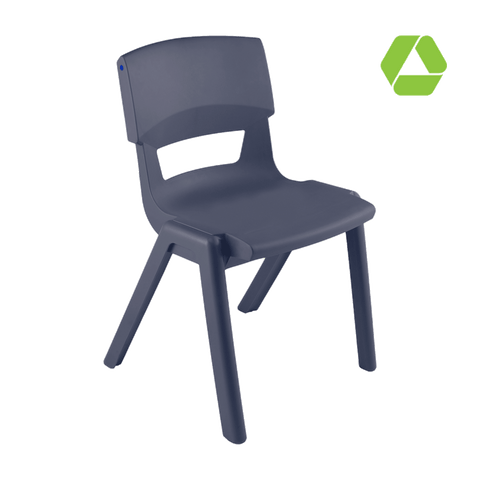 Postura Max Recycled Student Chair (Only available in Slate)