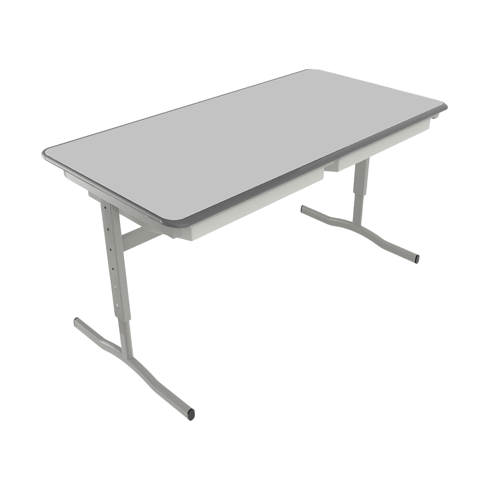 Sebel Adjustable T Leg Rectangle Table