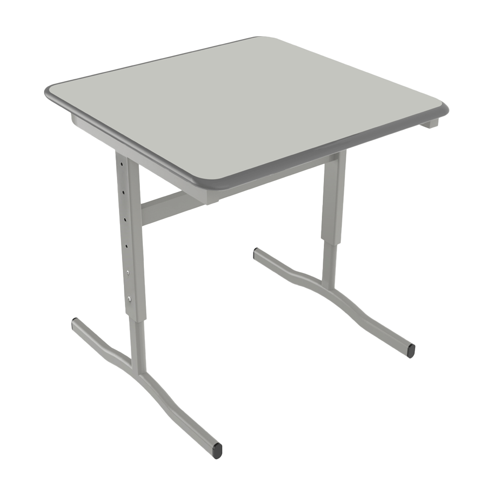 Sebel Adjustable T Leg Square Table