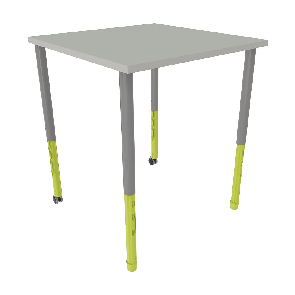 Sebel Twist'n'Lock Square Table with Rigid Edging