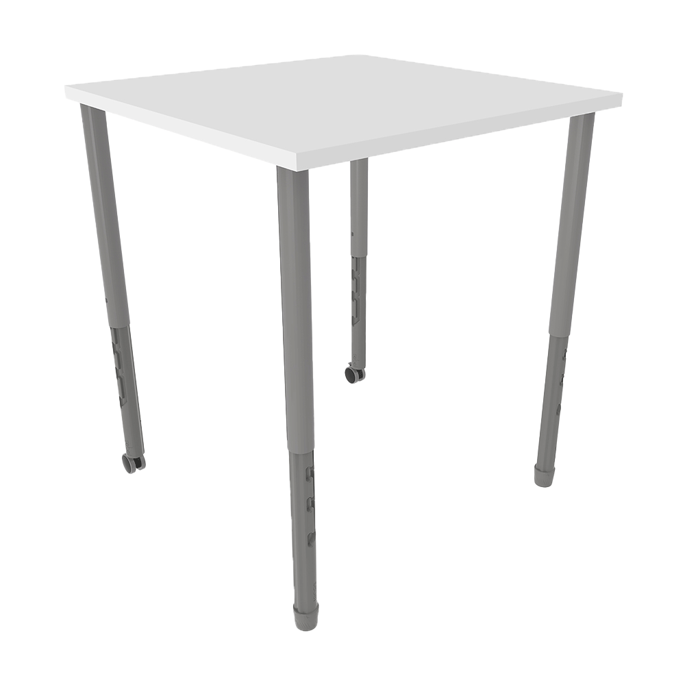Sebel Twist'n'Lock Square Table with Rigid Edging