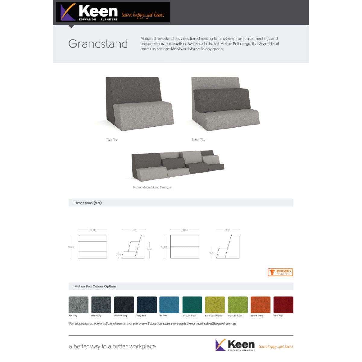 Motion Grandstand Seating