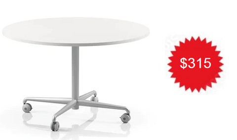 Mobile I Flip Low Profile Round Table