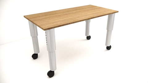 KEEN Kinetic Height Adjustable Student Table (CLEARANCE STOCK)