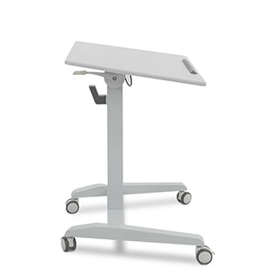 Gas-Lift Height Adjustable Mobile Lectern