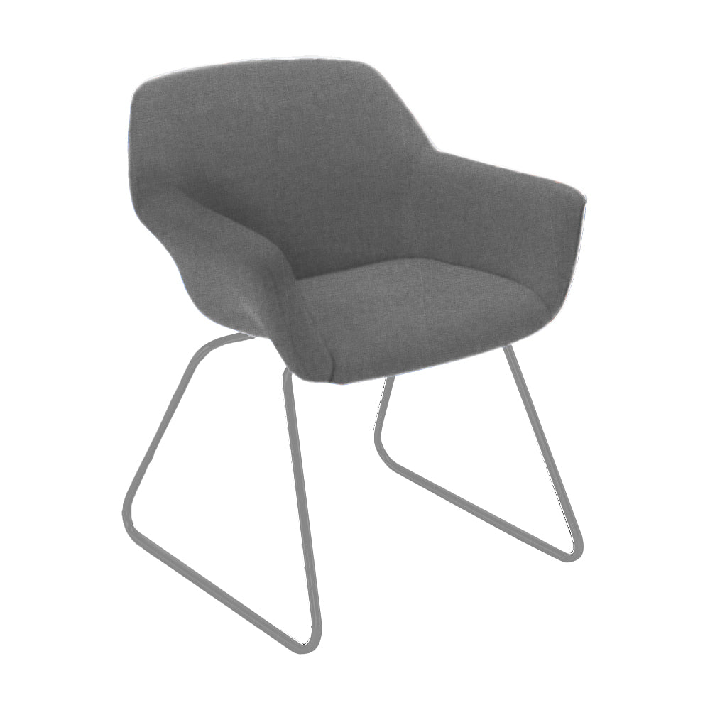 Hobnob Sled Based Armchair