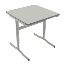 Sebel Adjustable T Leg Square Table