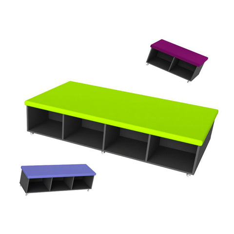 Cubo Mobile Seating and Storage by Keen Education Furniture
