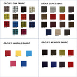 Smart Softies Range Curved Ottoman