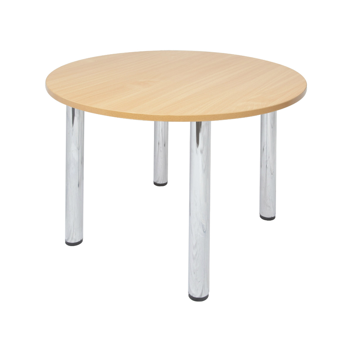 The Chrome Four Leg Meeting Table by Keen Education Furniture