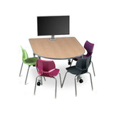 Interchange Round End Multi Media Table