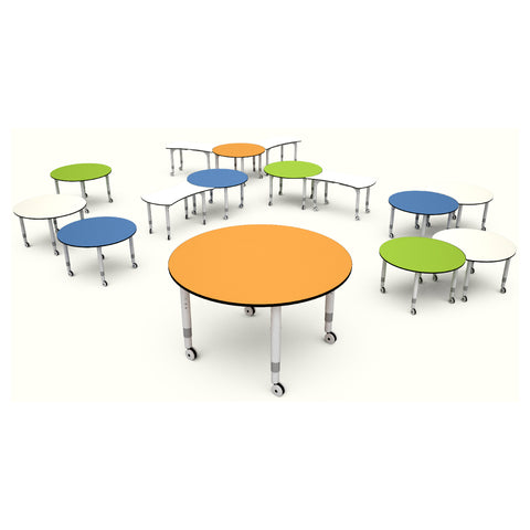 Podz Kinetic Height Adjustable Round Table (In Stock)