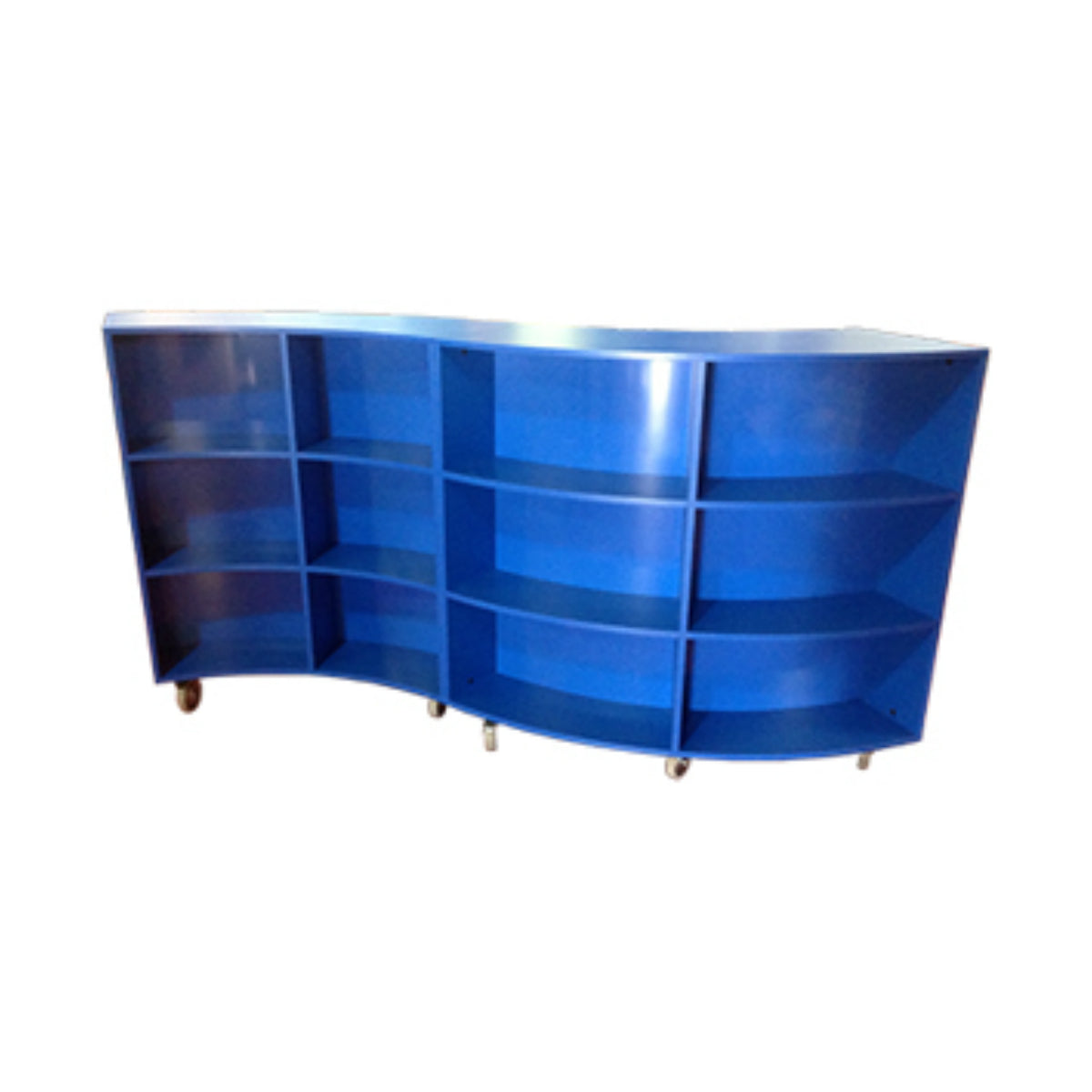 Mobile Curved Shelving