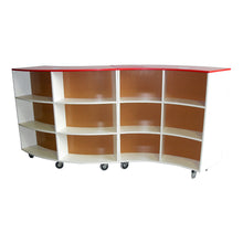 Mobile Curved Shelving