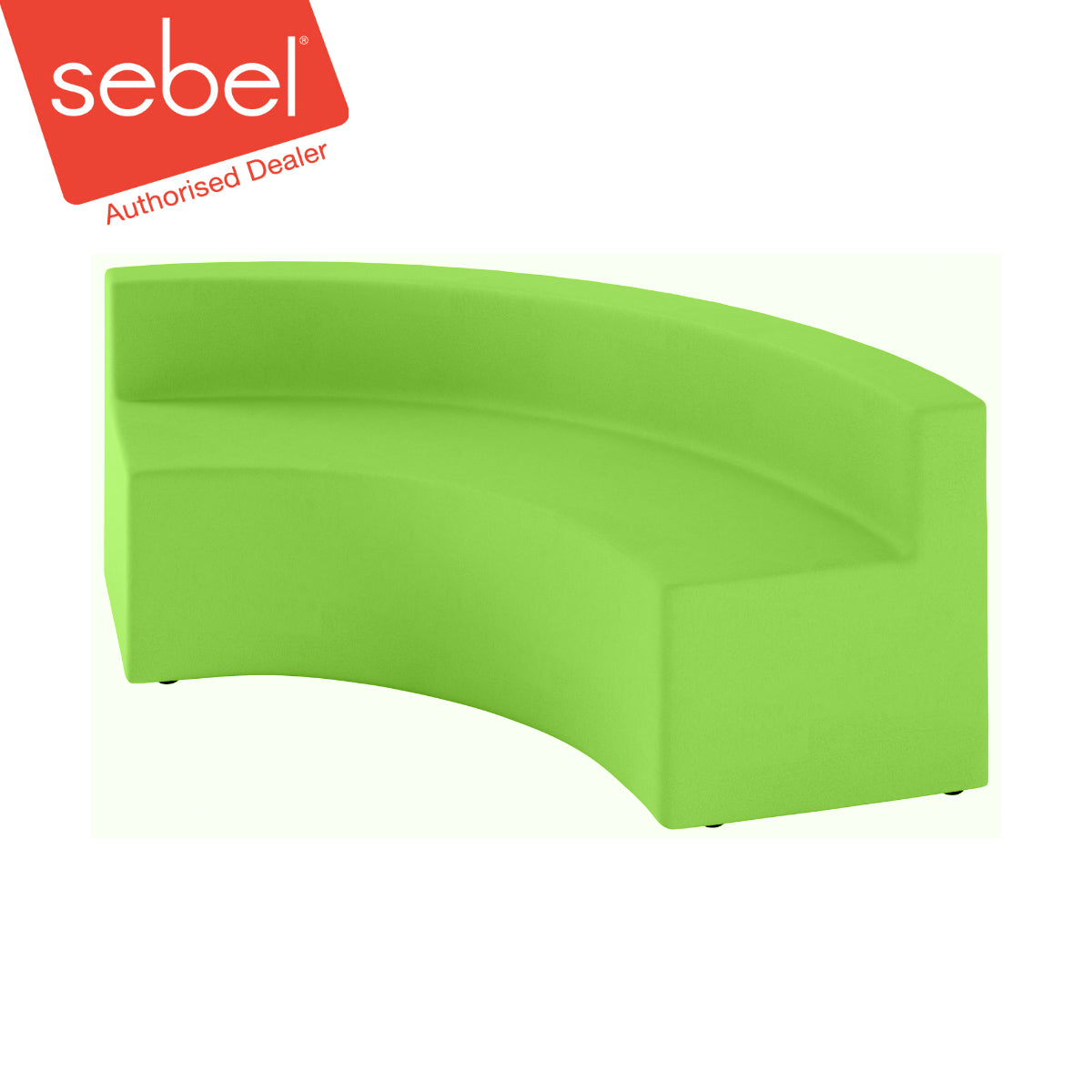 Smart Softies Range Curved Ottoman